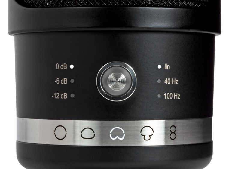 Neumann TLM 107 Bk stormembranmikrofon multi-karakteristikk 